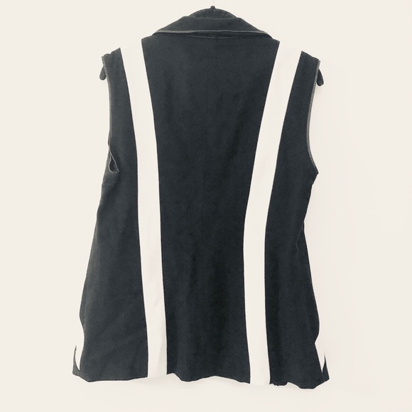 Piper Gore Conflicted Wool/Leather Vest - Picture 3 of 5